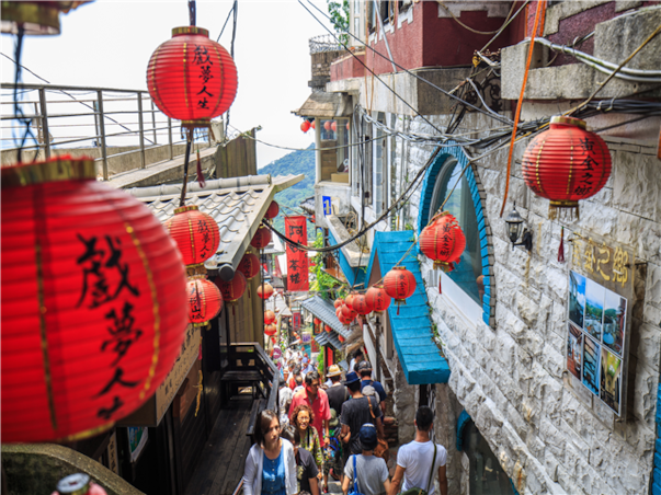 [노쇼핑/노옵션/노팁/5성호텔] 대만/단수이/예류/스펀/지우펀 4일 (101전망대+발마사지+천등체험/5대특식)